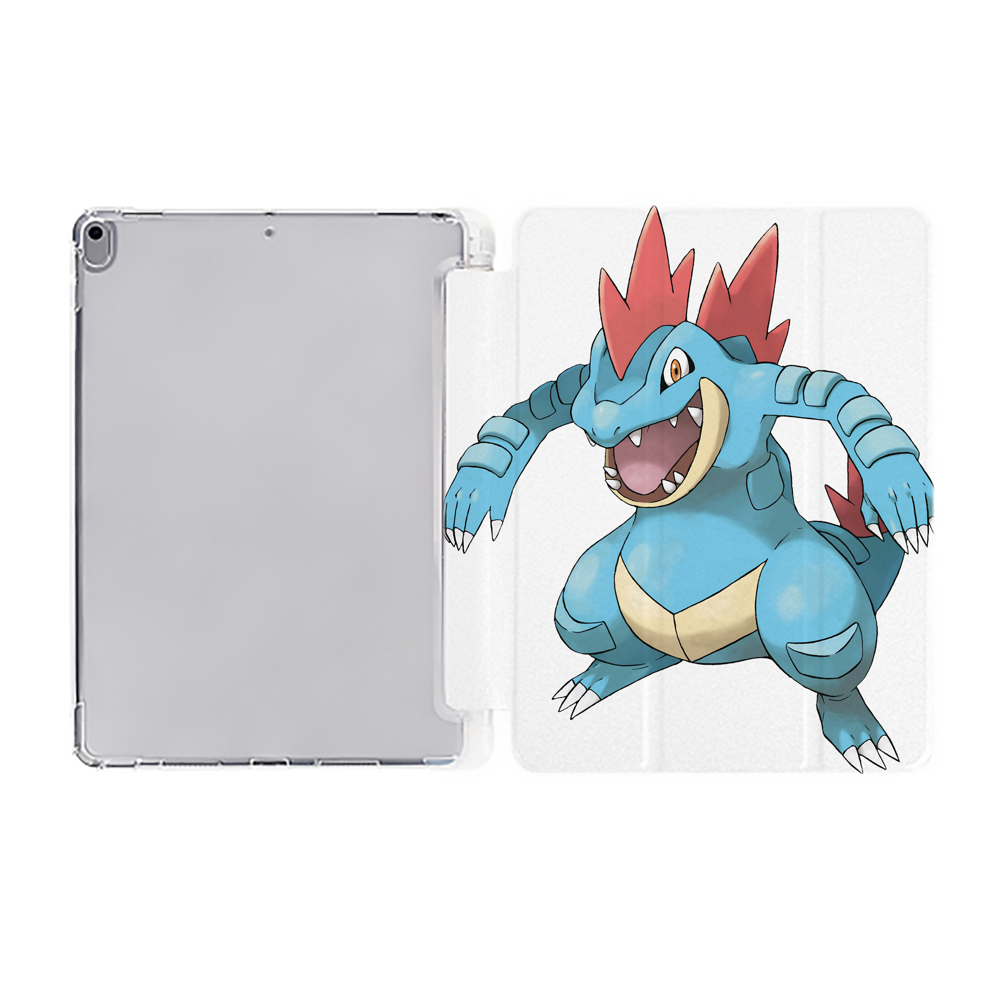 （画像用） ポケットモンスター Pokémon IPad ケース ペン収納付き 三つ折りスタンド PUレザー×シリコン 対応機種9.5/10.5/10.9インチ